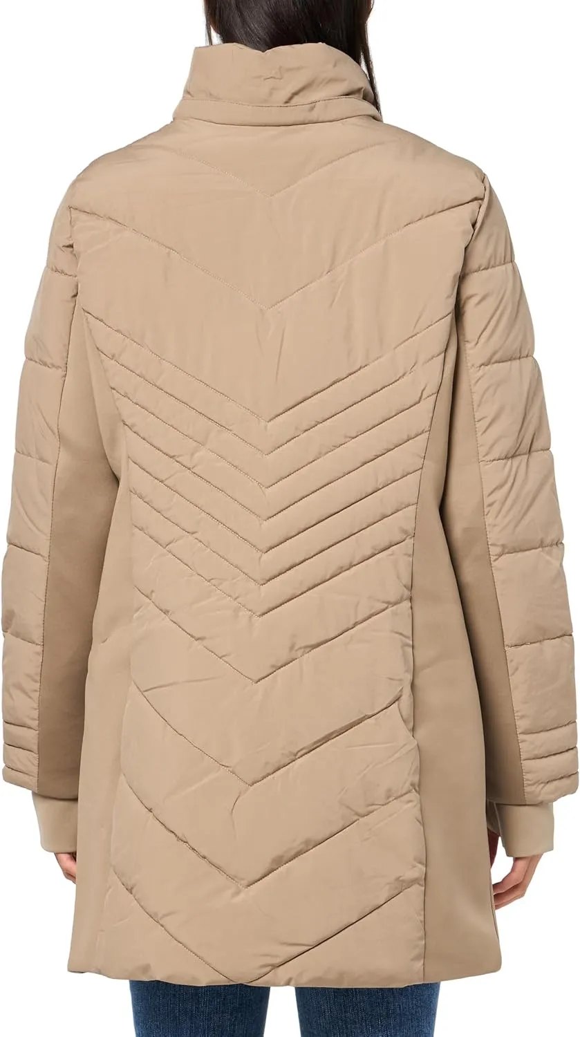 LONDON FOG Women's Hooded Puffer