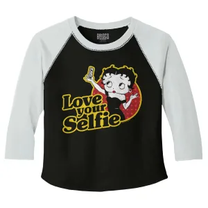 Love Your Selfie Toddler Baseball