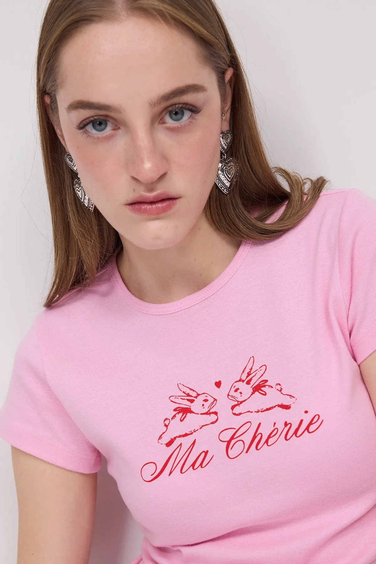Ma Cherie Written T-shirt