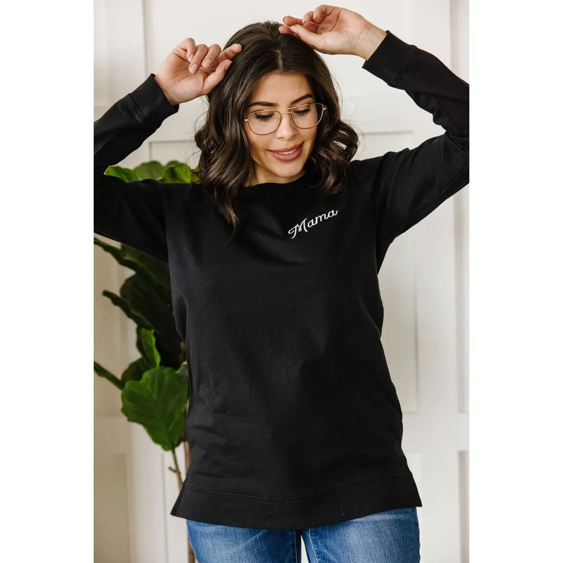 Mama Embroidered Women's Tee