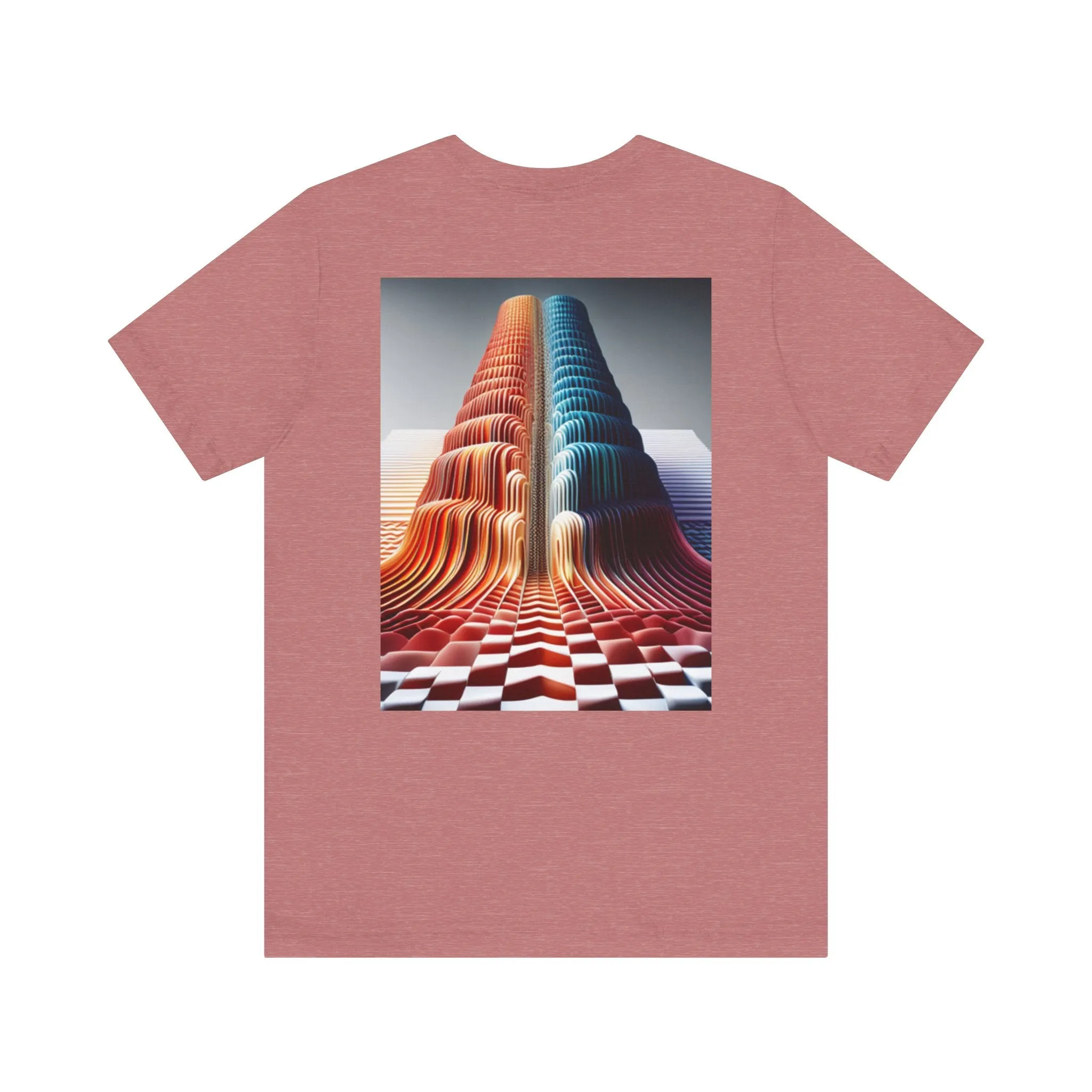married couple Short Sleeve distorted t-shirt - #M2Ktrends