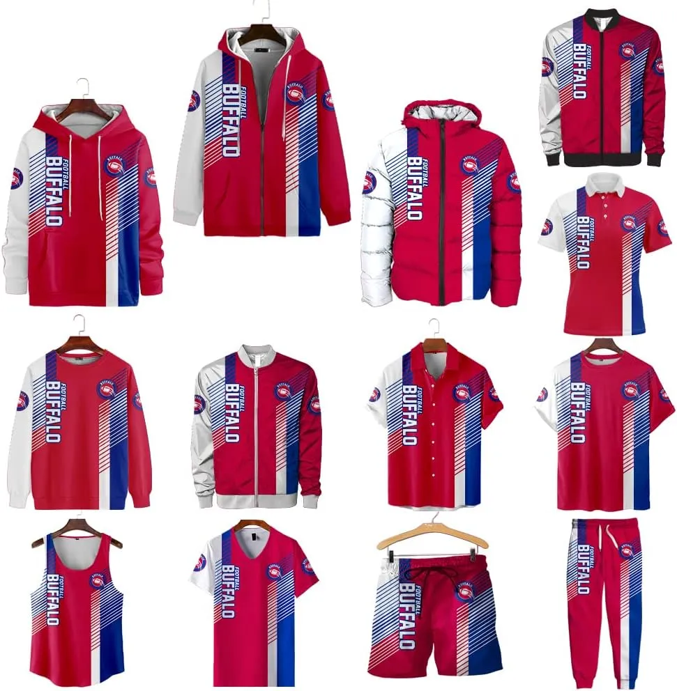 Men US Football Custom Your Own Puffer Jackets Personalized Any Sport Name Number Plus size Apparel Down Jacket