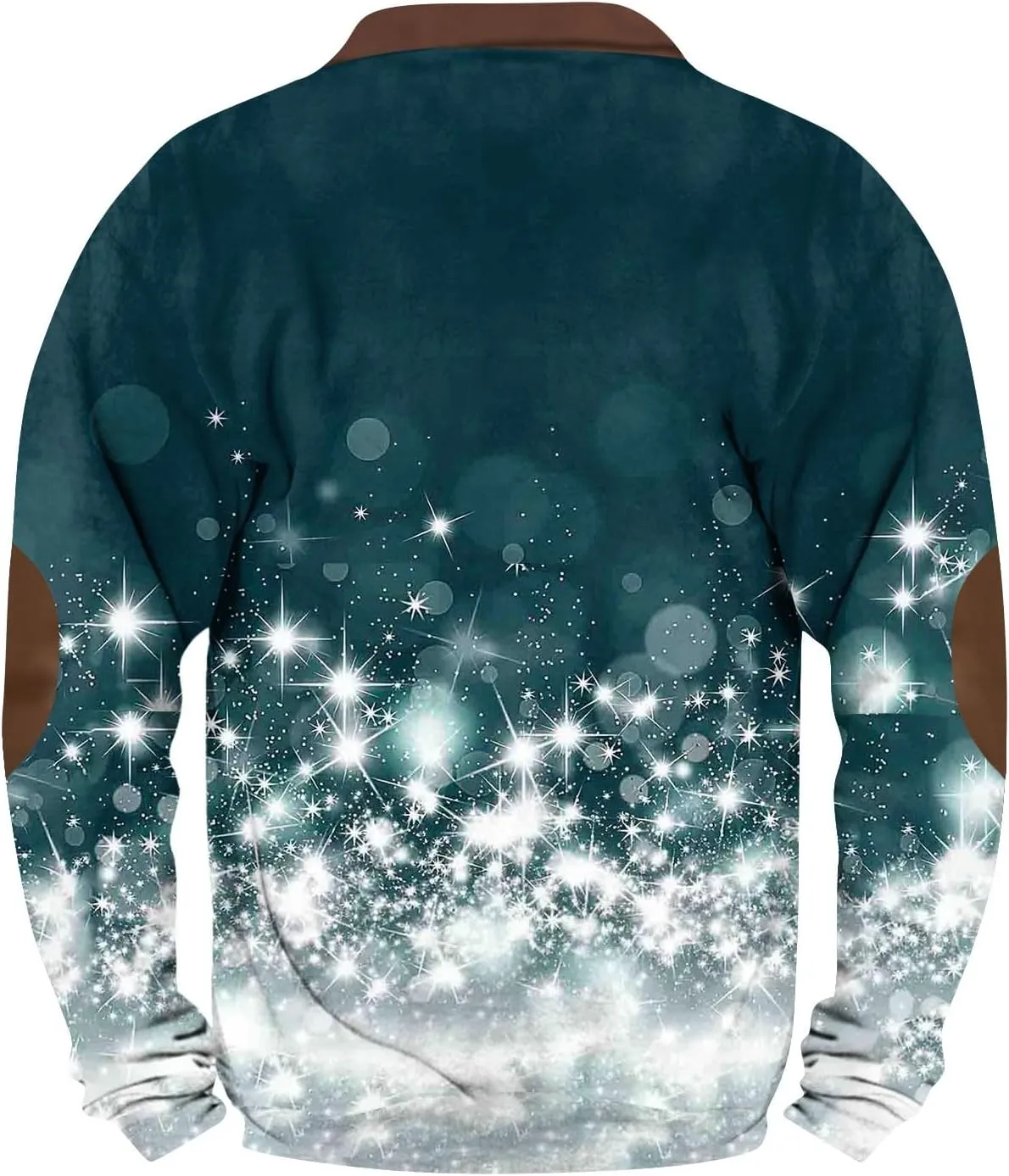 Mens Fall Workout Fashion Prints Long Sleeve V-Neck Casual Zip Up Vintage Cardigan Sweatshirts