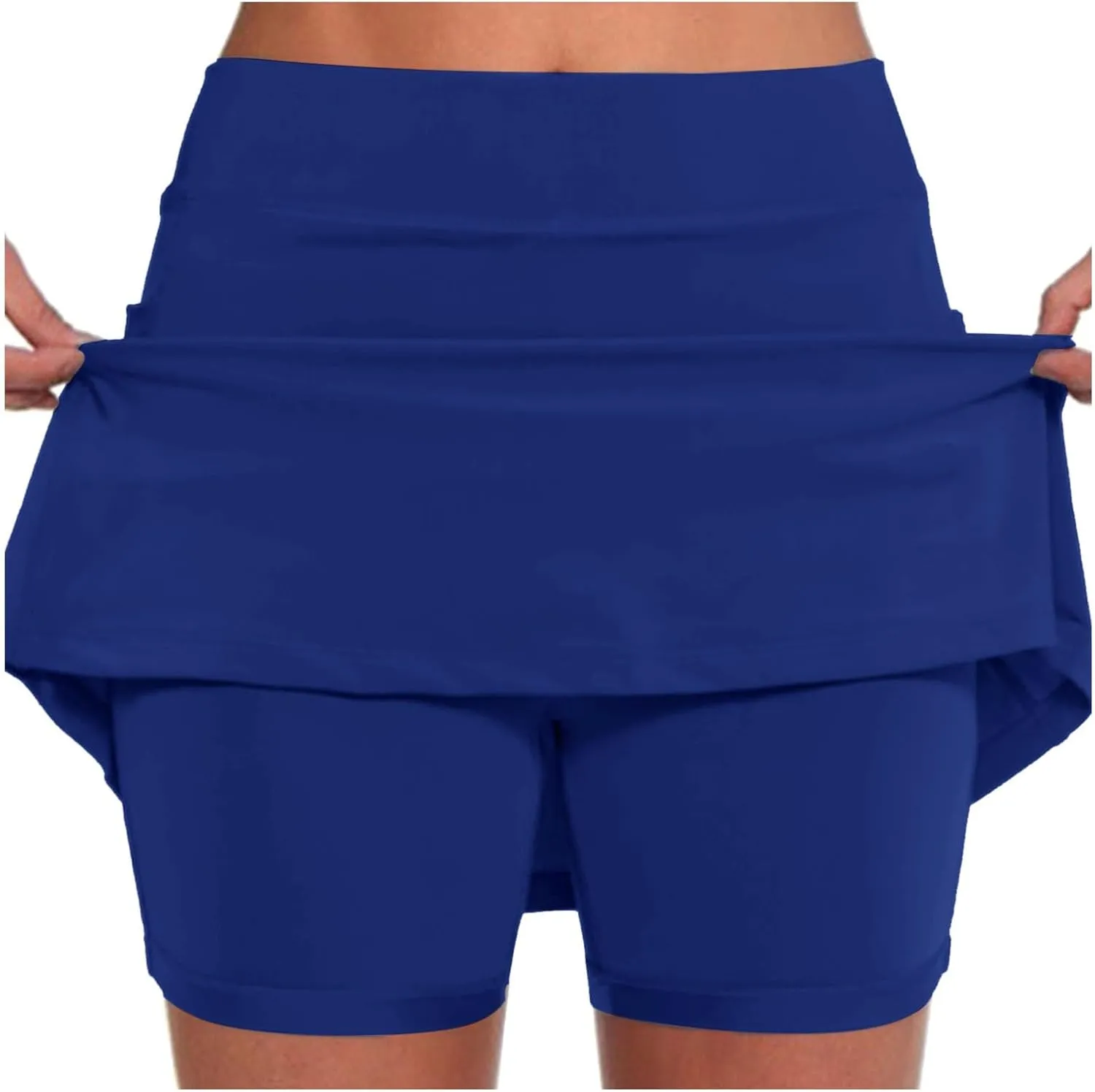 Mini Skirt Skorts for Woman Tennis Skirts with Shorts High Waisted Athletic Yoga Sports Lightweight Skort with Pockets