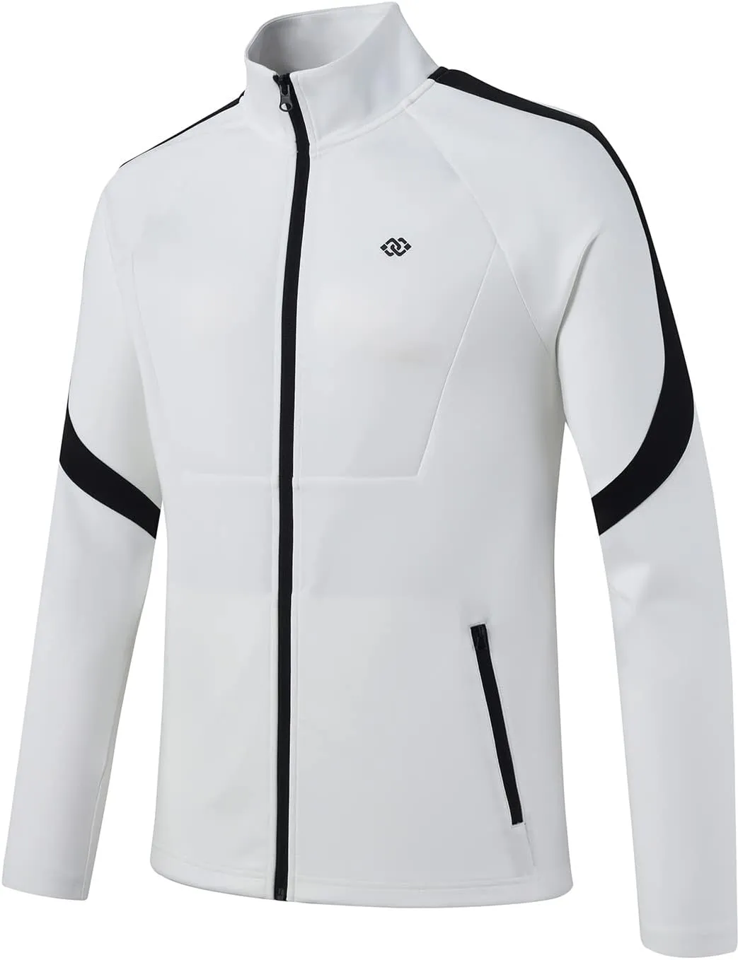 MoFiz Men's Tracksuits Set Long Sleeve Causal Full Zip Running Sports Sweatsuit For Men 2 Piece Outfits