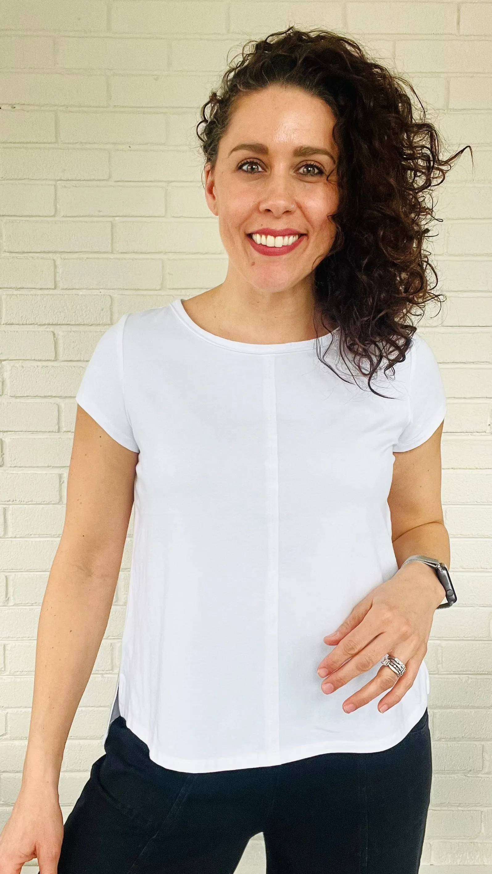 Olivia by Habitat Essential Cap Sleeve Tee - Multiple Colors