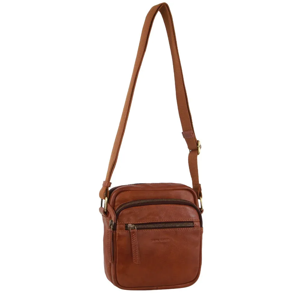 Pierre Cardin Leather Crossbody Bag PC3764