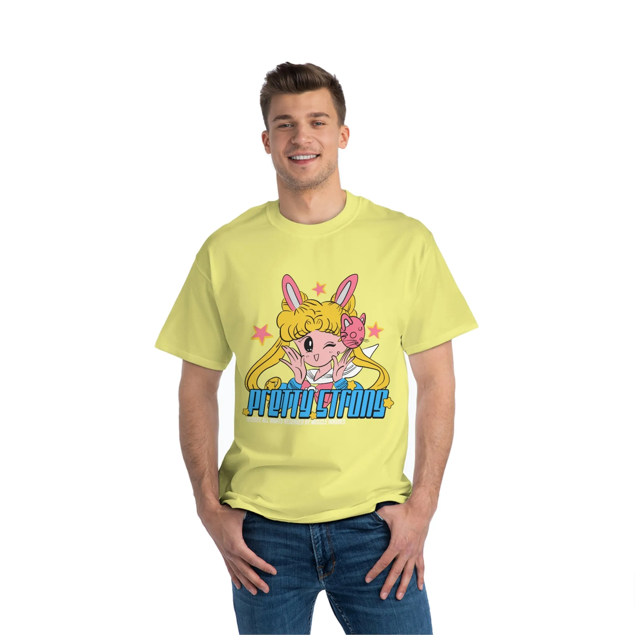 PRETTY STRONG (ANIME GIRL) - TEE