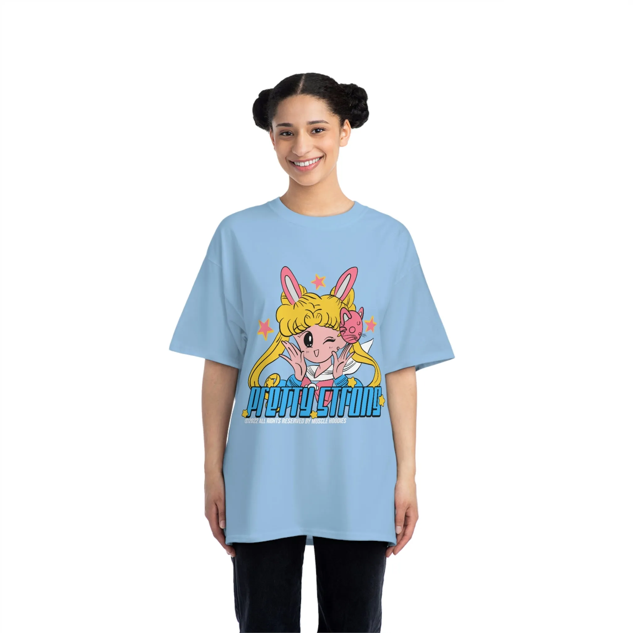PRETTY STRONG (ANIME GIRL) - TEE