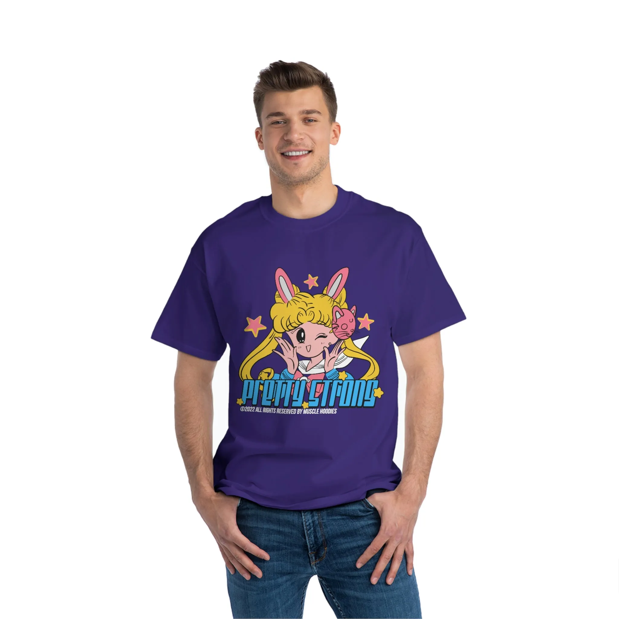 PRETTY STRONG (ANIME GIRL) - TEE