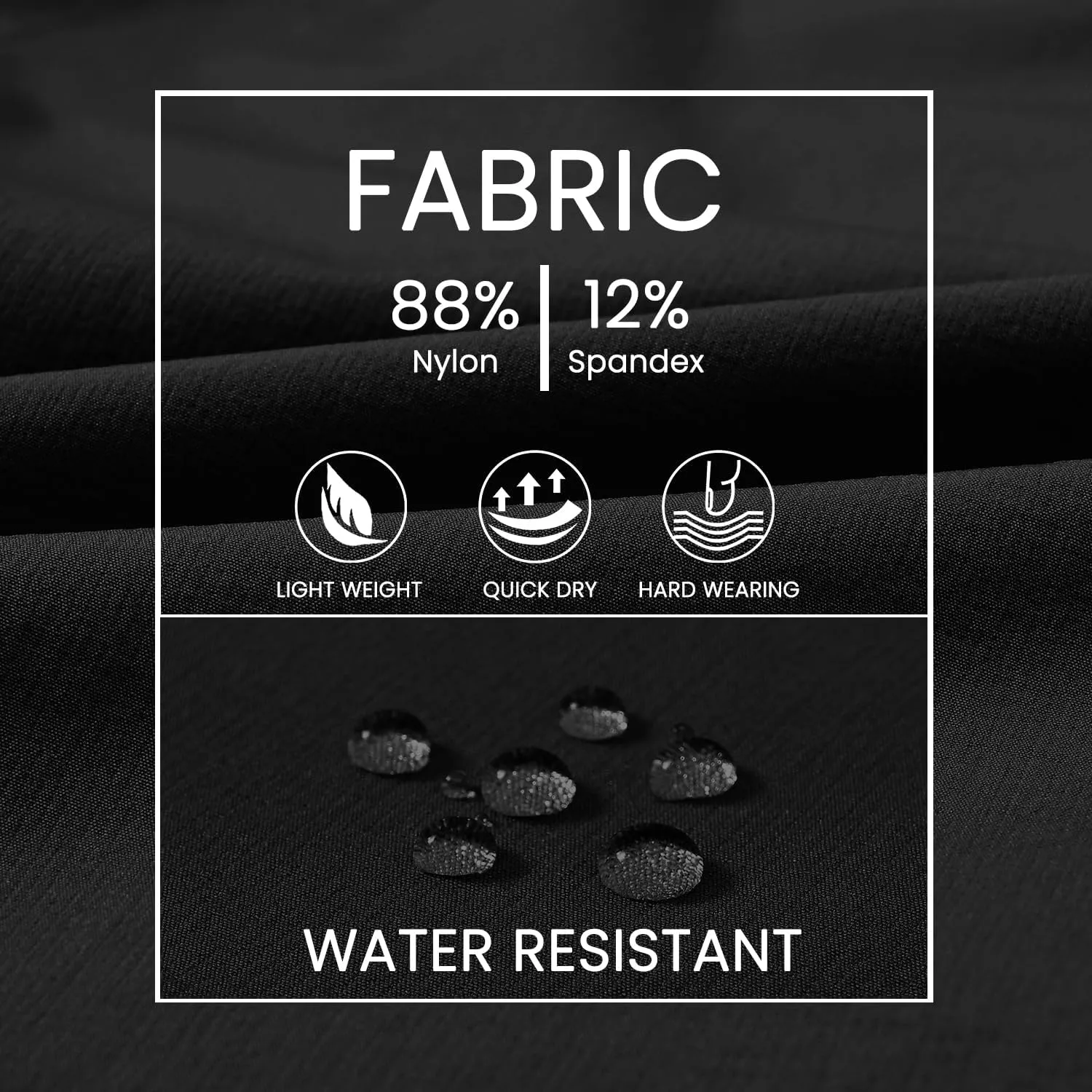 Rdruko Men's 9 Golf Shorts Stretch 4 Pockets Dress Shorts Elastic Waist Casual Flat Front Quick Dri Work Hiking Zip Cargo