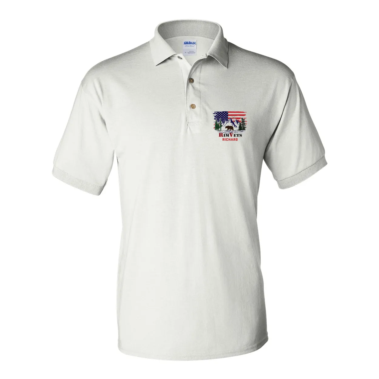 Rim Vets: Richard - DryFit Polo Shirt