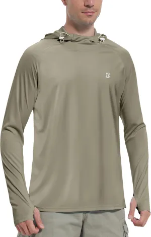 Roadbox UPF 50  Sun Protection Hoodie Shirt - Outdoor Fishing SPF UV Long Sleeve Shirts