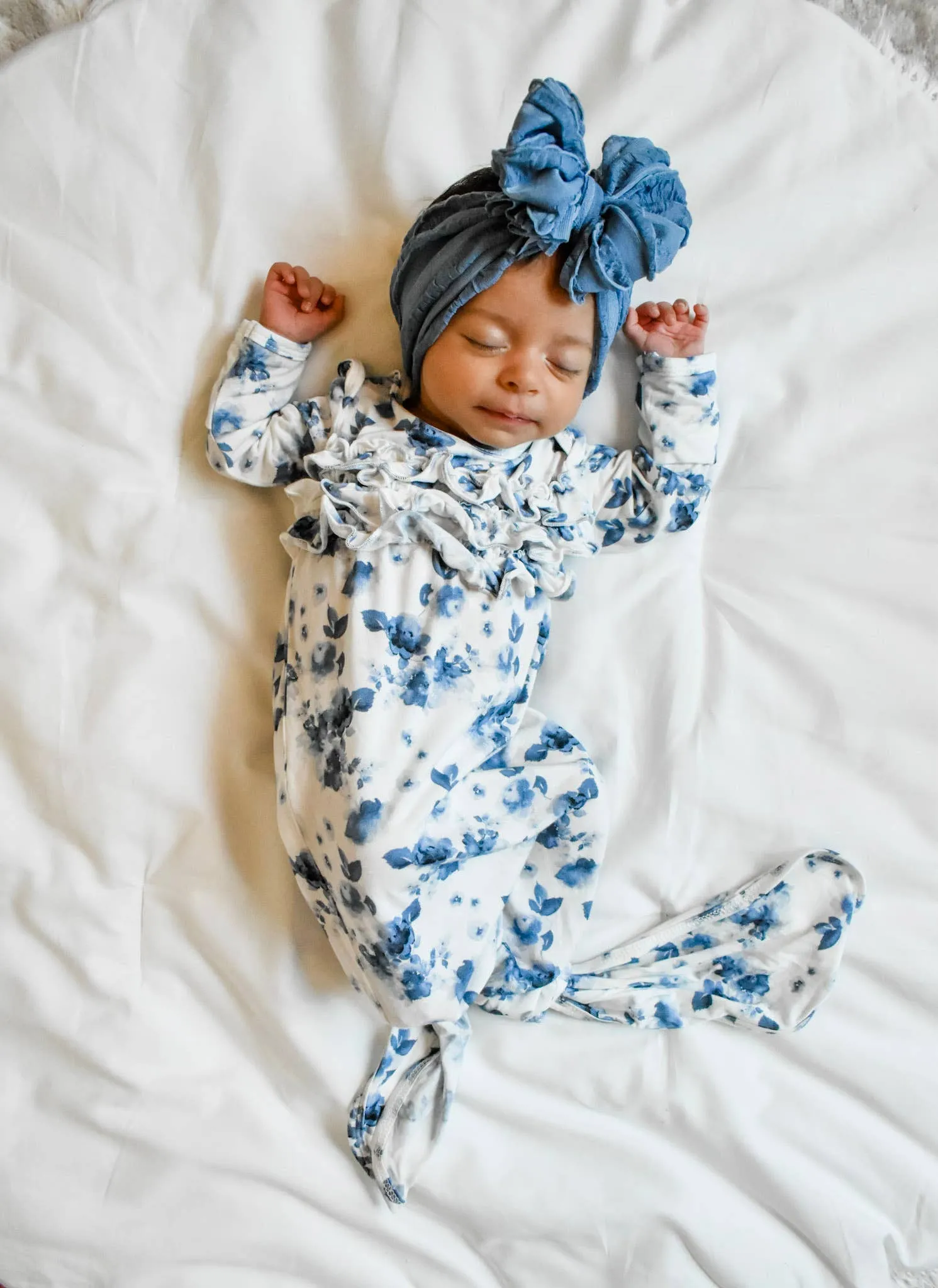 Rockin Royalty - French Floral Knot Gown