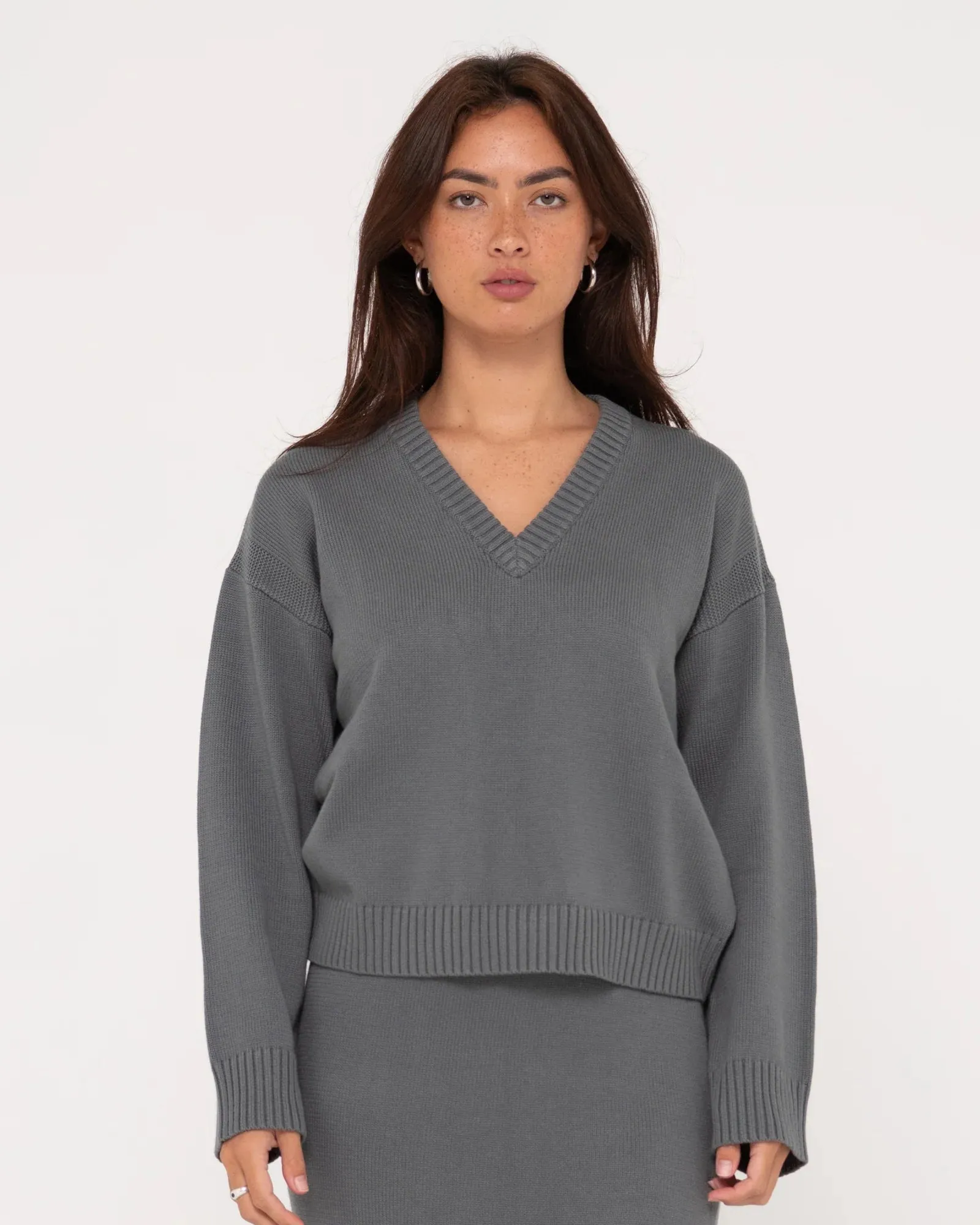 Rusty Margot Relaxed Fit Vee Neck