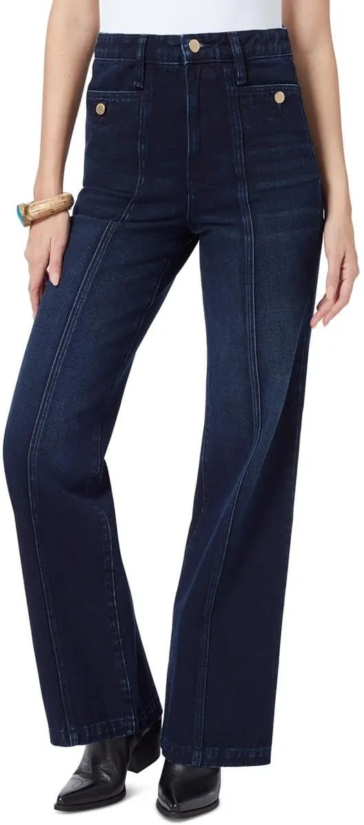 Sam Edelman Women's Codie High Rise Soft Wide Leg Pant