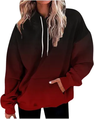 SHAOBGE Cyber Of Monday 2023 Blank Crewneck Sweatshirt Womens Winter Warm Fleece Sweater Blouse Sweaters Women Hoodies Clearance Items 2023 Special Deals