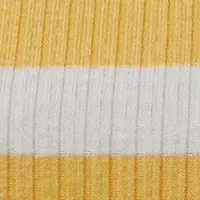 Short Sleeve Boat Neck Ribbed T-Shirt
