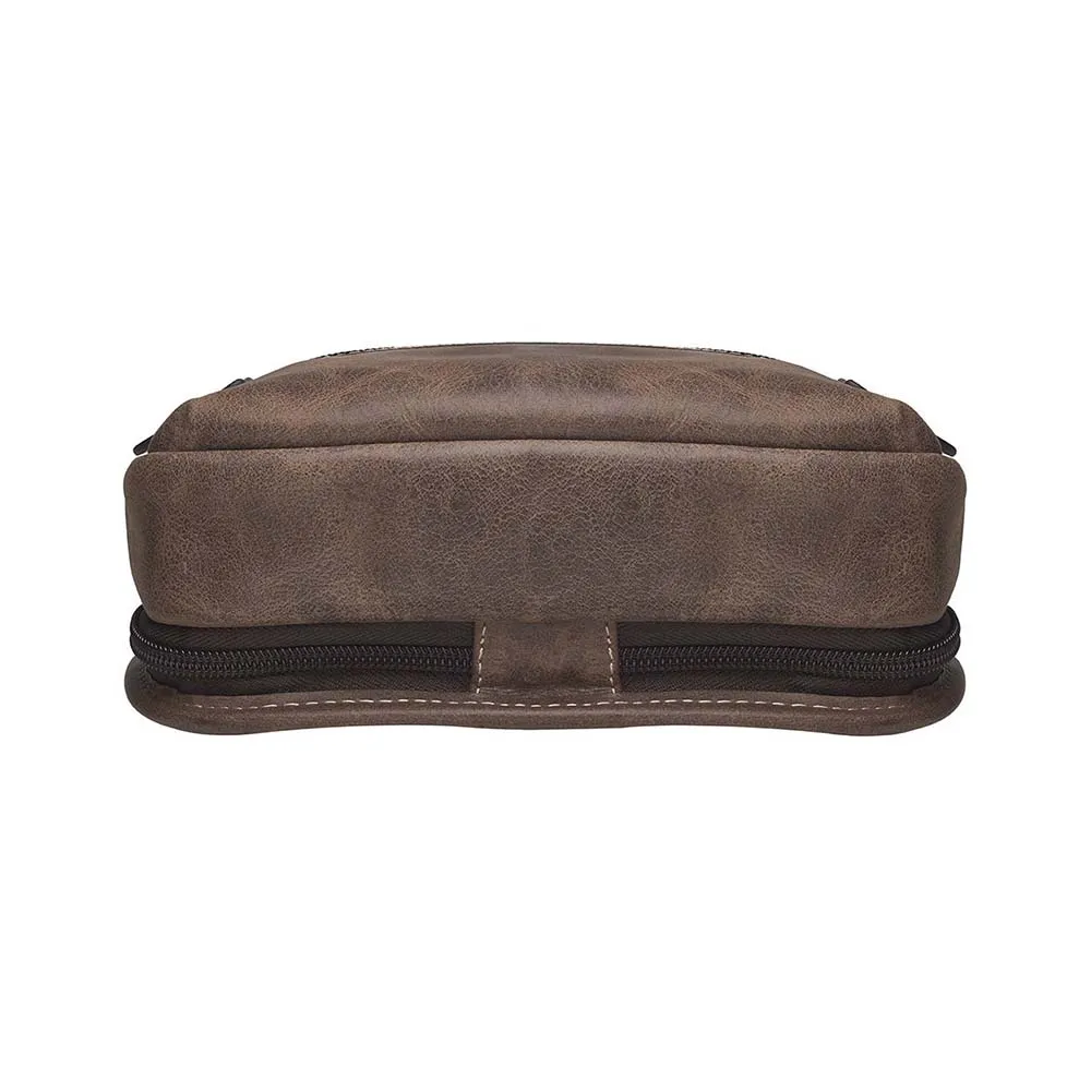 Sling Backpack, Distressed Buffalo