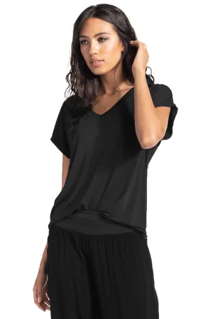 Slouchy V-Neck Tee