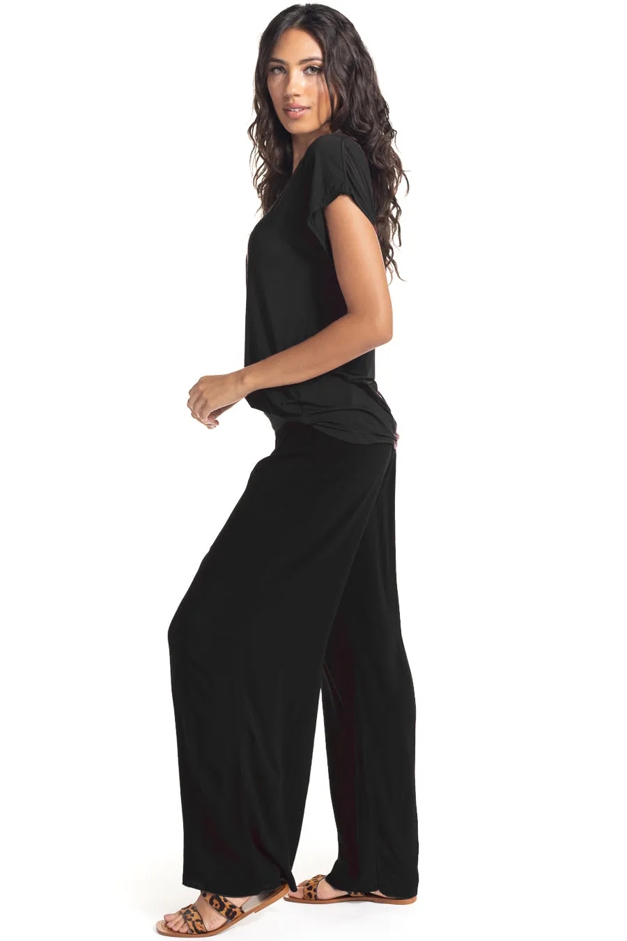 Slouchy V-Neck Tee