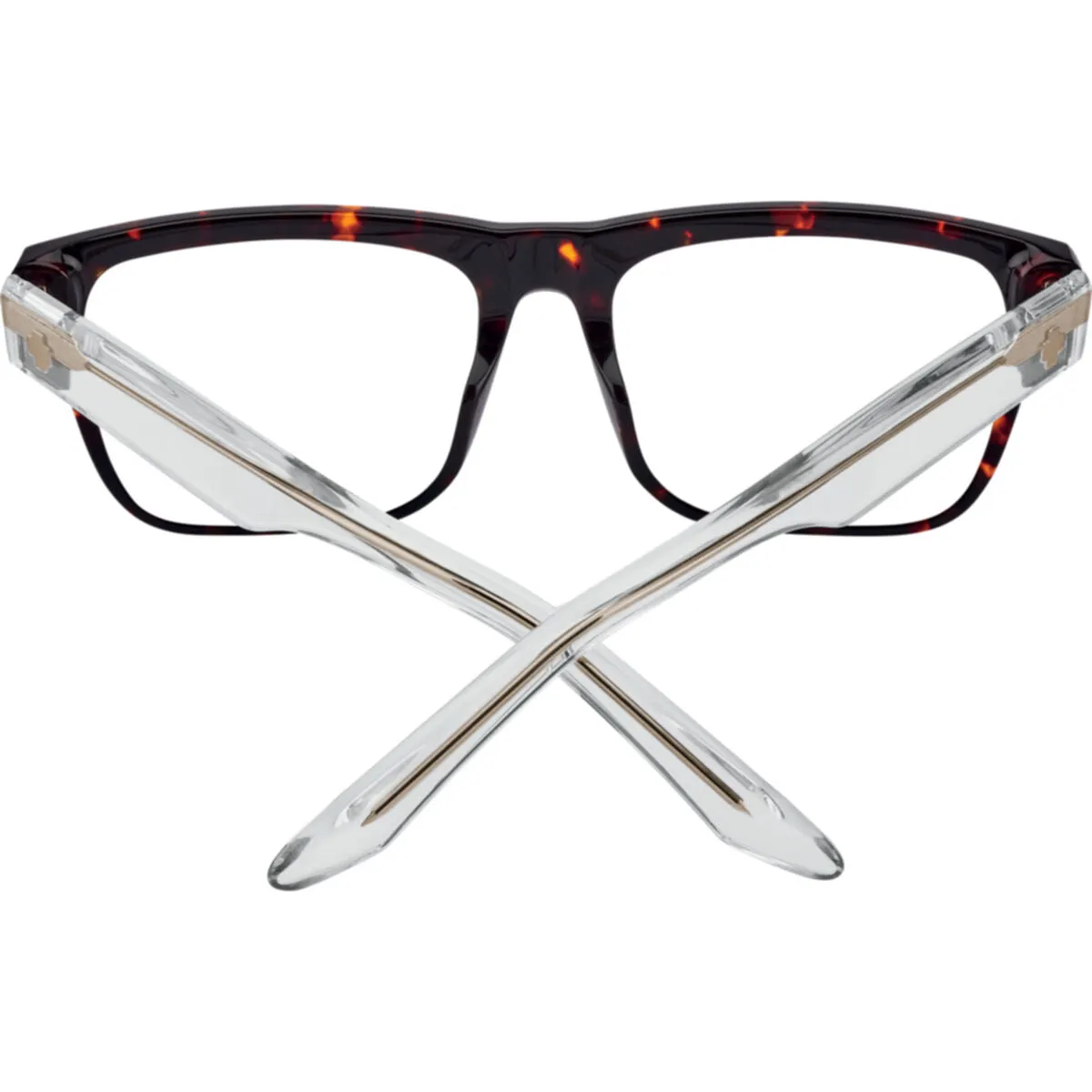 Spy Optics Eyeglass Frames Men's Discord Optical 58 Dark Tortoise Crystal Eyeglasses
