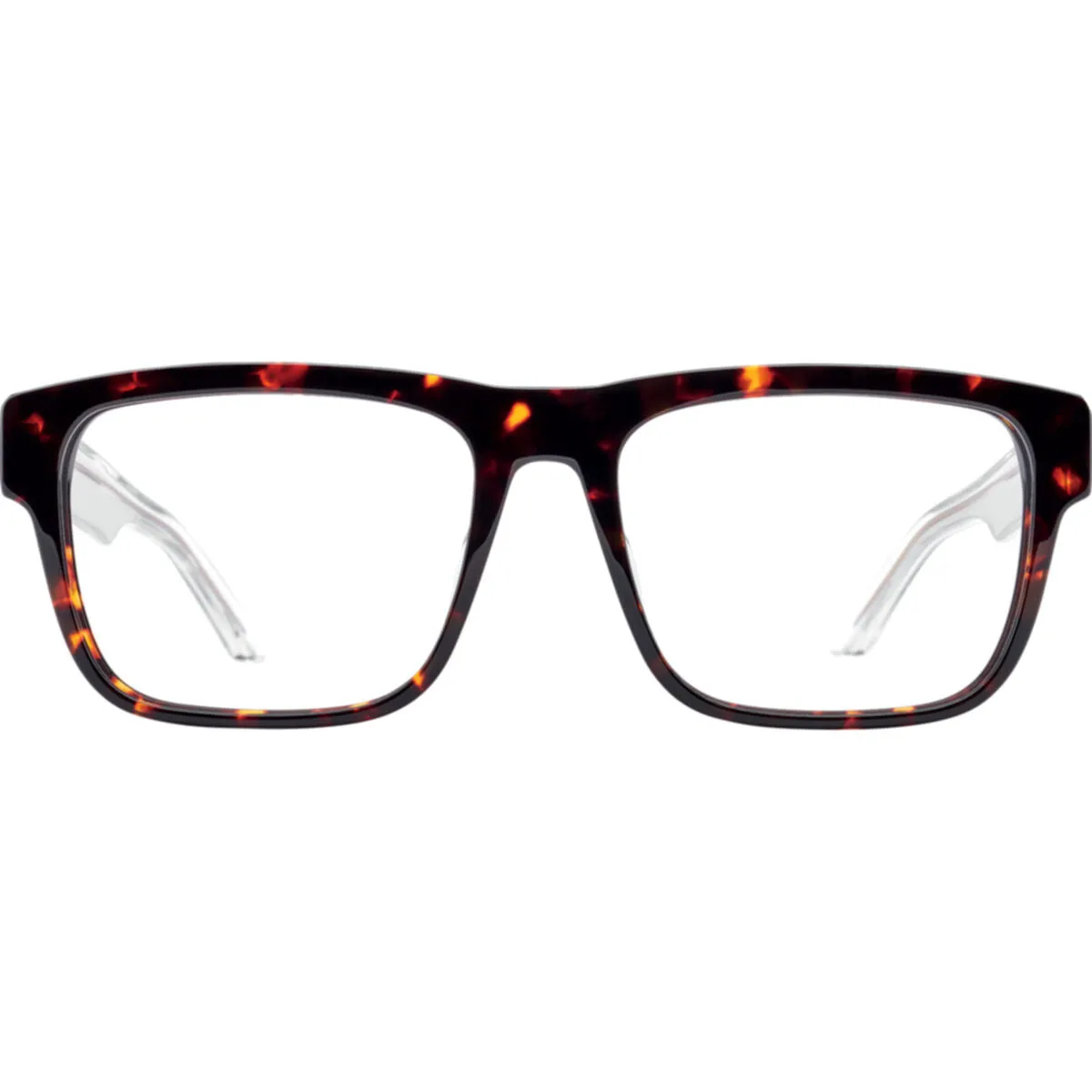 Spy Optics Eyeglass Frames Men's Discord Optical 58 Dark Tortoise Crystal Eyeglasses