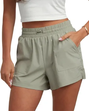 Spyder Womens Athletic Shorts - Stretch Woven Running Shorts for Women with Liner & Elastic Waist for Hiking Gym Casual Wear