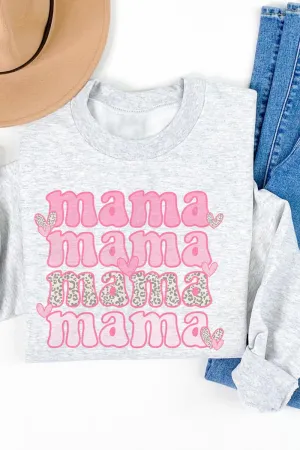 Stacked Mama Valentine Unisex NuBlend Crew Sweatshirt