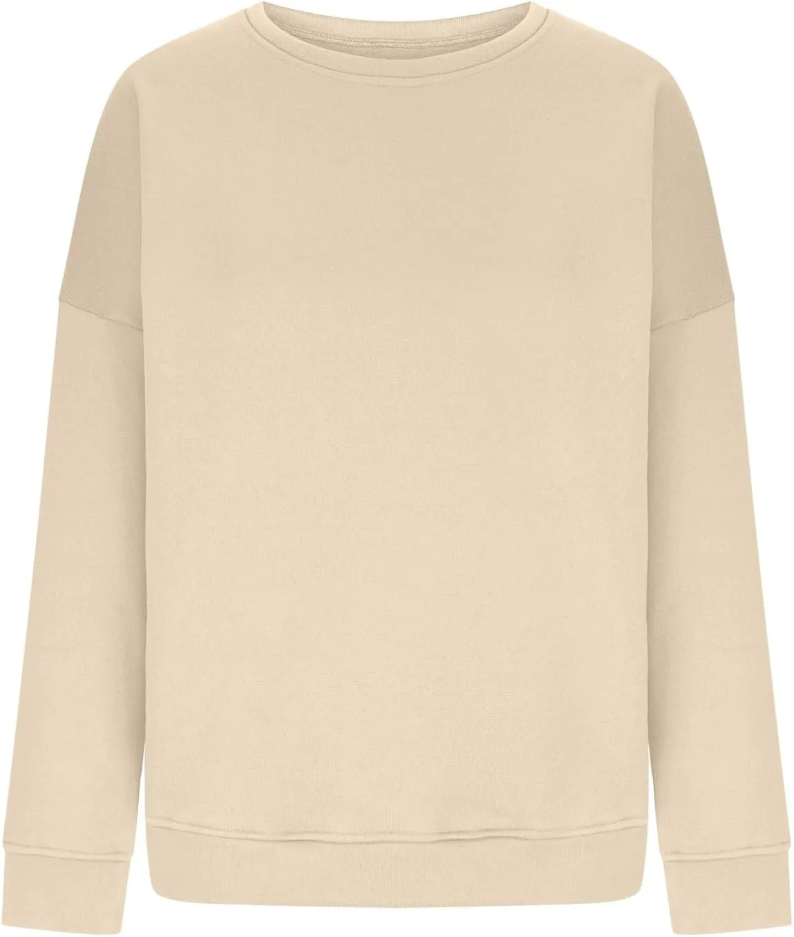 Sweatshirt for Women Crewneck Oversized Long Sleeve Pullover Loose Fit Casual Outfits Fall Sweatshirs 2024