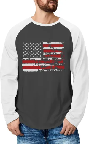 Sweatshirts For Men Crewneck Vintage Casual Prints Long Sleeve Graphic Fashion Outdoor Graphic Sweatshirts