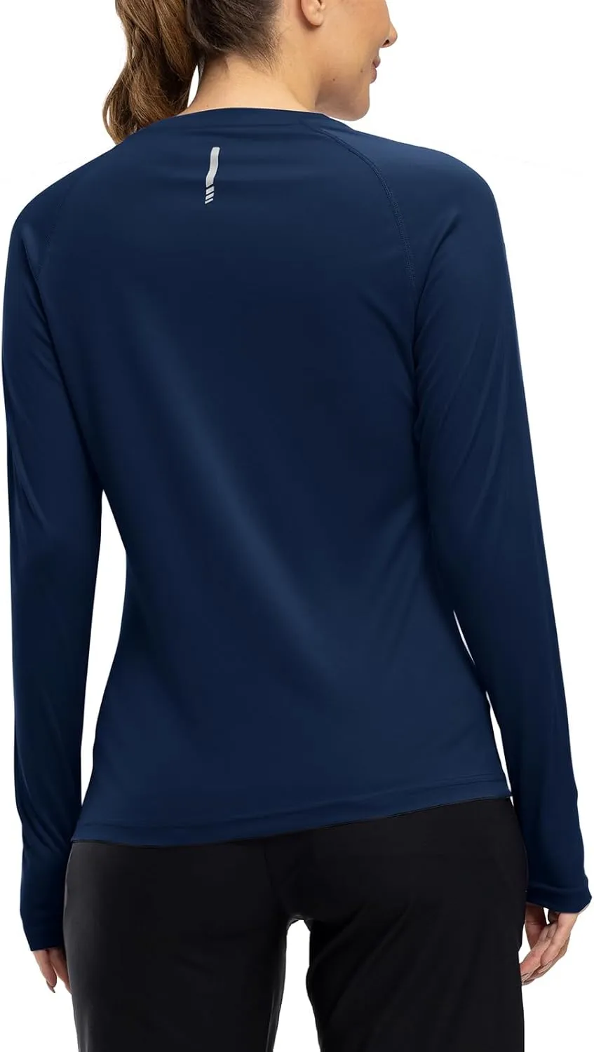 TBMPOY Women's UPF 50  Long Sleeve Quick Dry Zipper Sun Protection Shirts