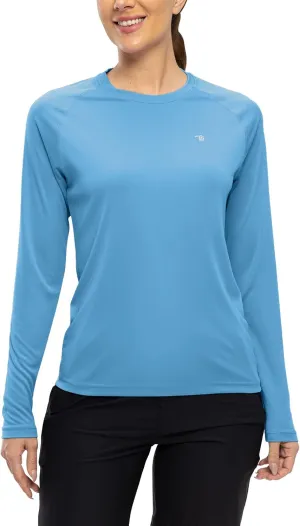 TBMPOY Women's UPF 50  Long Sleeve Quick Dry Zipper Sun Protection Shirts