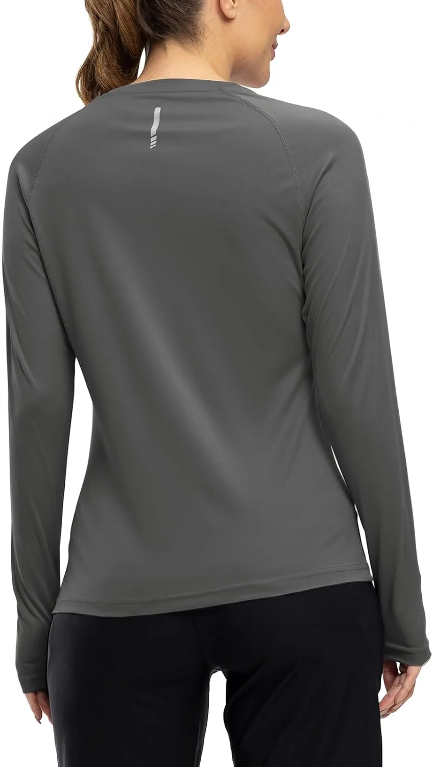 TBMPOY Women's UPF 50  Long Sleeve Quick Dry Zipper Sun Protection Shirts