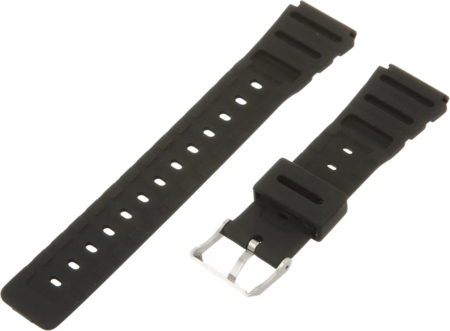 Timex Men's Resin Performance Sport Black Replacement Watchband