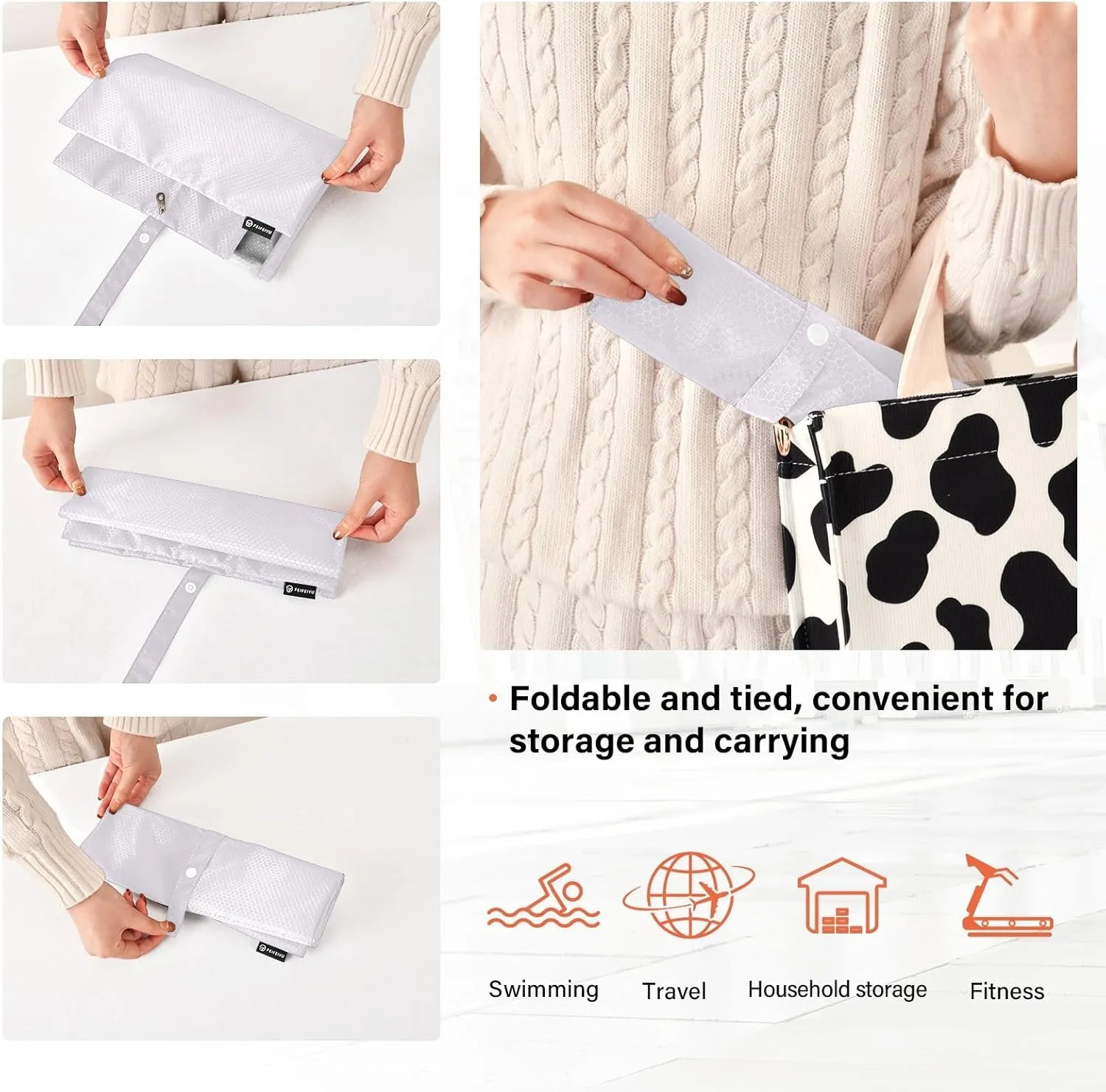 Travel Packing Bags Magnolia 3 Set of Packing Cubes for Suitcases Travel Bags Organizer for Luggage