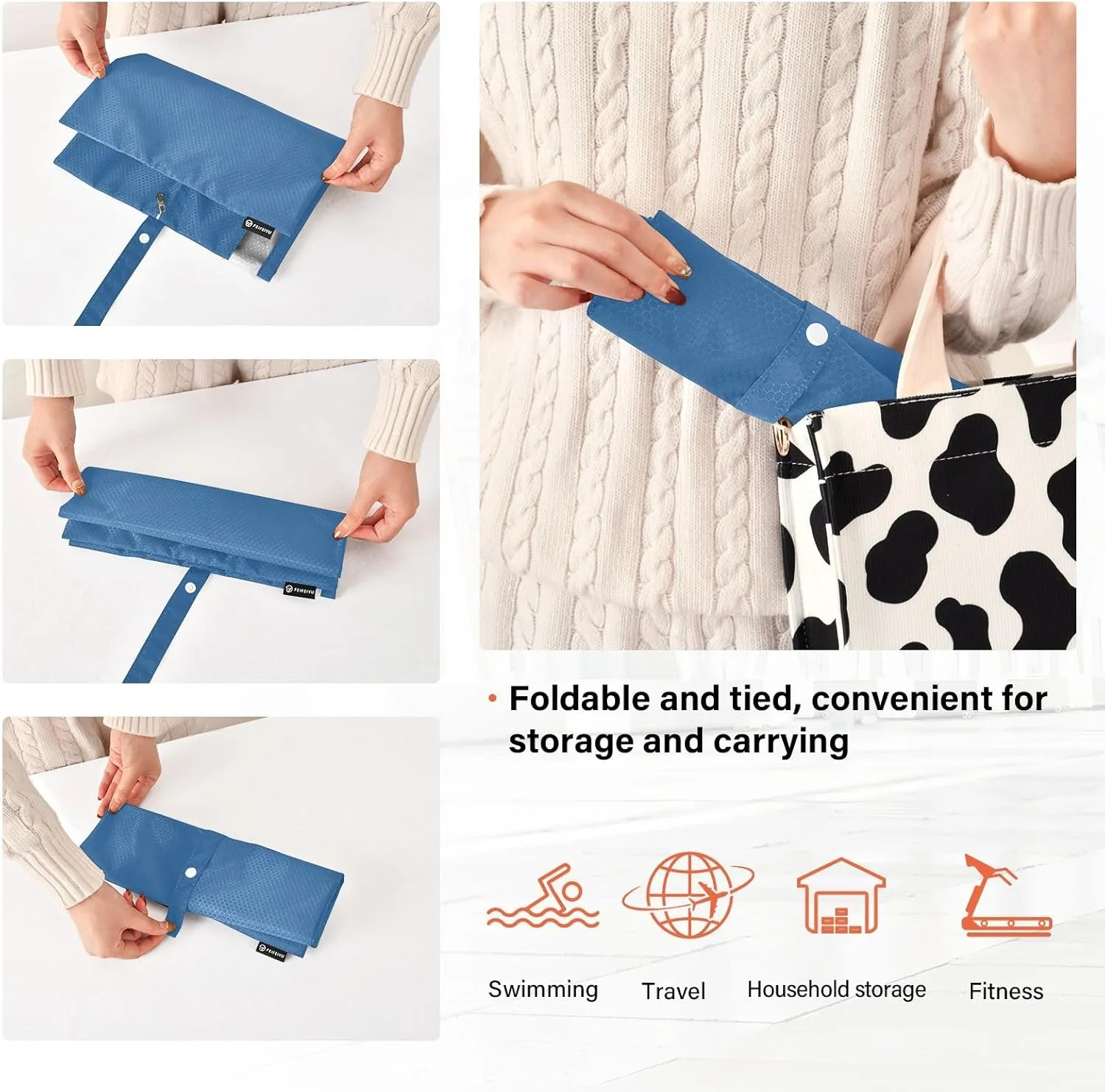 Travel Packing Organizers Lapis Lazuli Foldable Suitcase Organizer Bags Set Travel Bags Organizer for Luggage