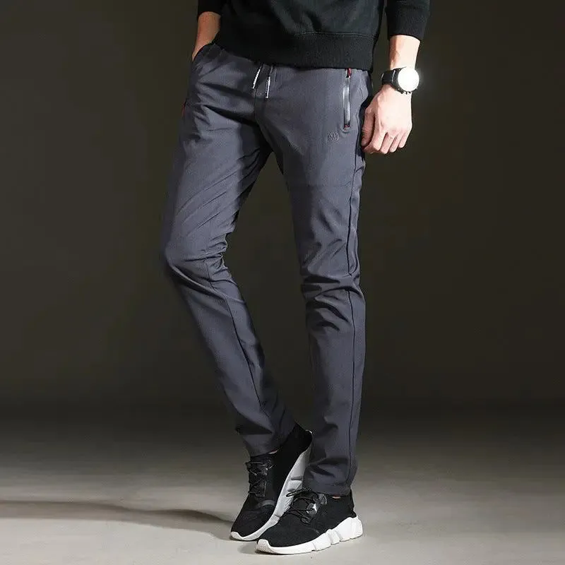 Trendy Mens Loose Cropped Sweatpants
