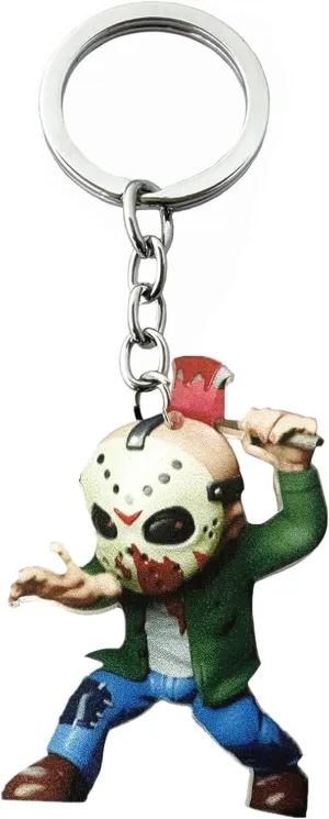 TV Movies Halloween Horror Keychain for Men and Women