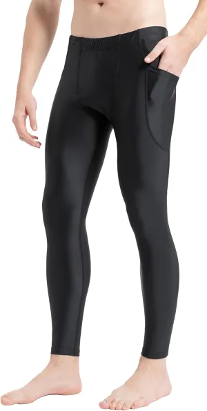 UPF 50  Men's Surfing Leggings Sun Protection Swimming Pants