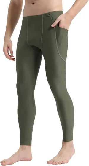 UPF 50  Men's Surfing Leggings Sun Protection Swimming Pants
