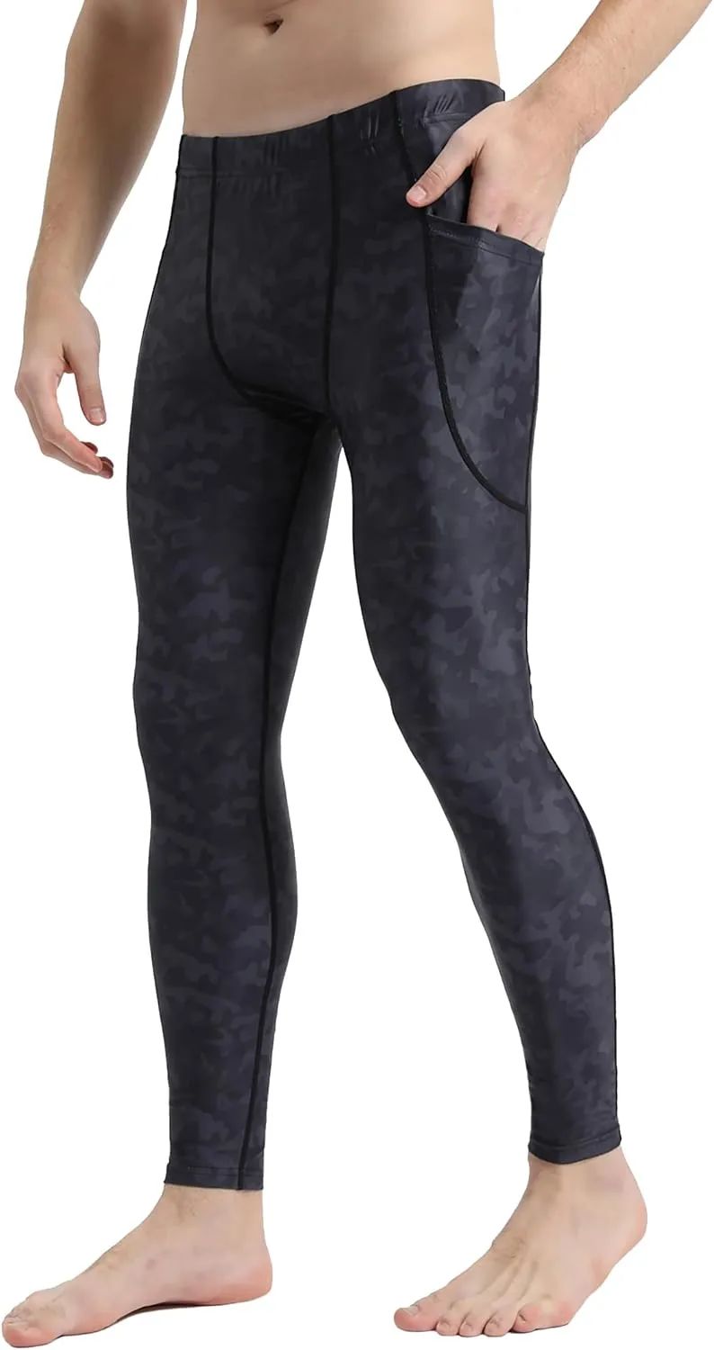 UPF 50  Men's Surfing Leggings Sun Protection Swimming Pants
