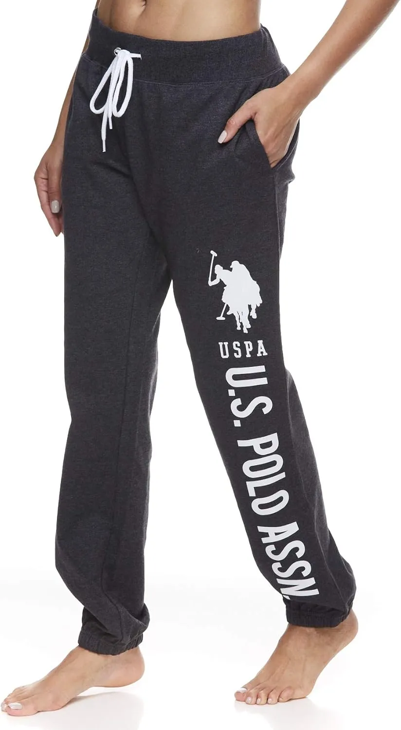 U.S. Polo Assn. Essentials Womens French Terry Jogger Sweatpants