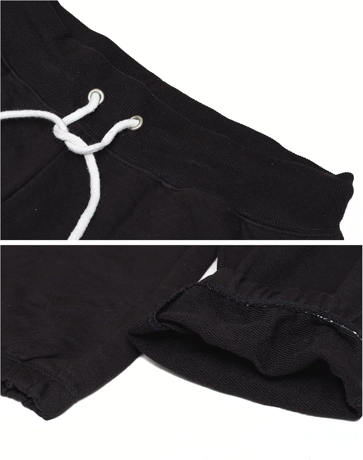 U.S. Polo Assn. Essentials Womens Sweatpants with Pockets, Comfy and Breathable French Terry Joggers for Women