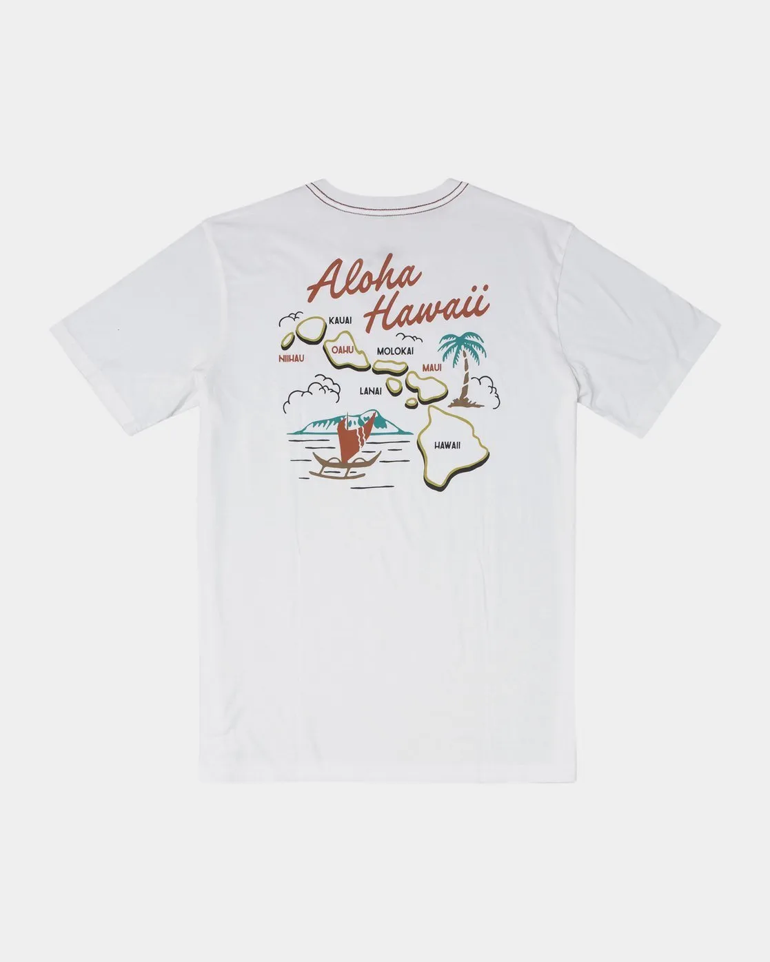 Voyager Short Sleeve T-Shirt - Antique White