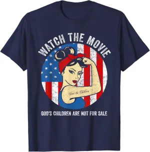 Watch The Movie - God's Children Are Not For Sale T-Shirt
