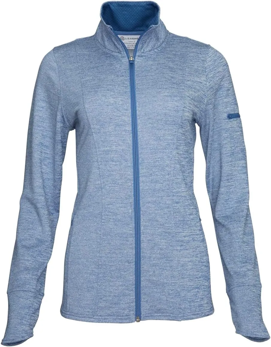 Women's Acadia Full Zip Active Jacket: UPF 40  Sun Protection, Quick-Dry Comfort
