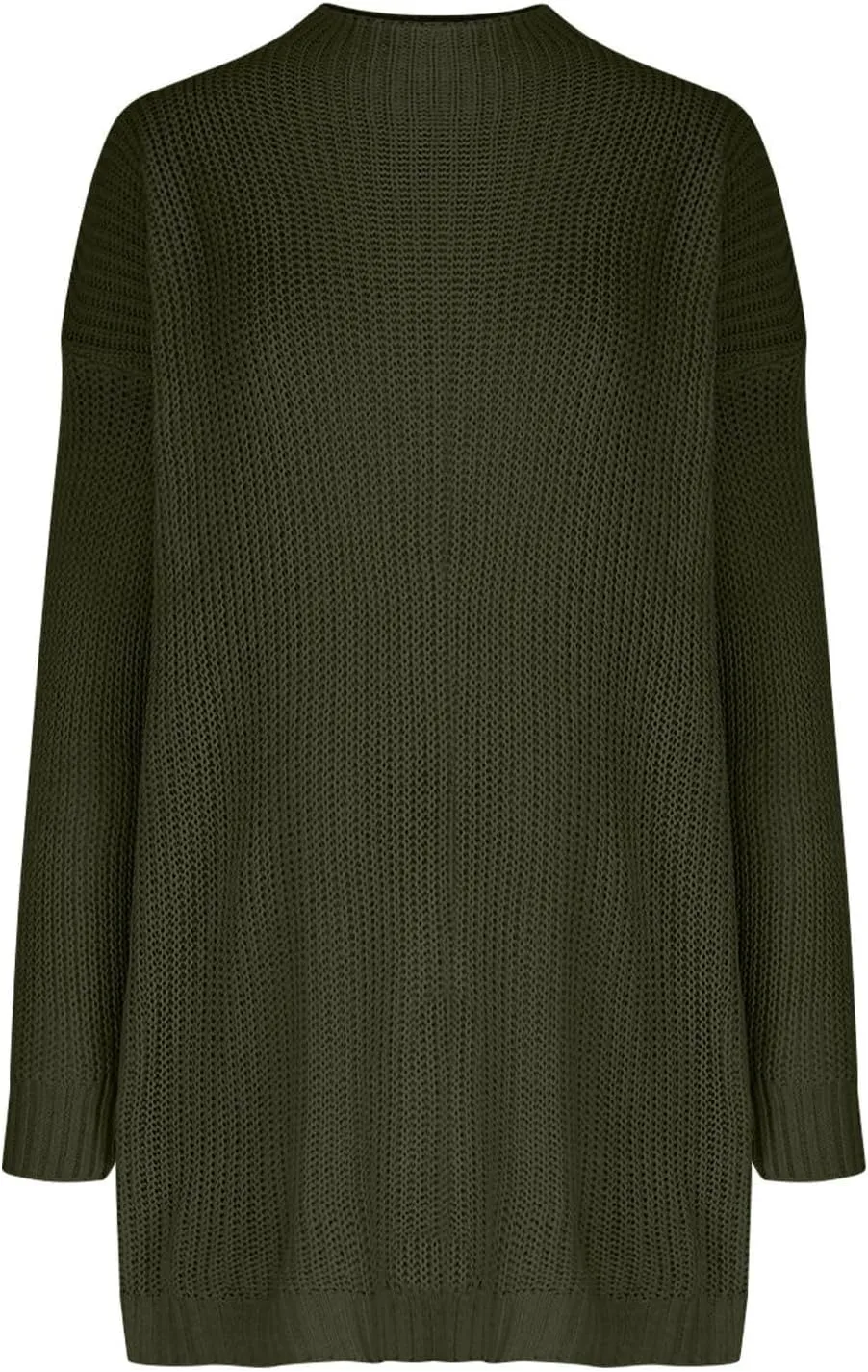 Women's Knitted Long-sleeved Loose Sweater Knitted Dress