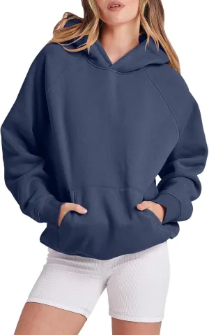 Women's Oversized Hoodies Casual Long Sleeve Half Zipper Pocket Sweatshirt Pullover Tops Hoodies Womens