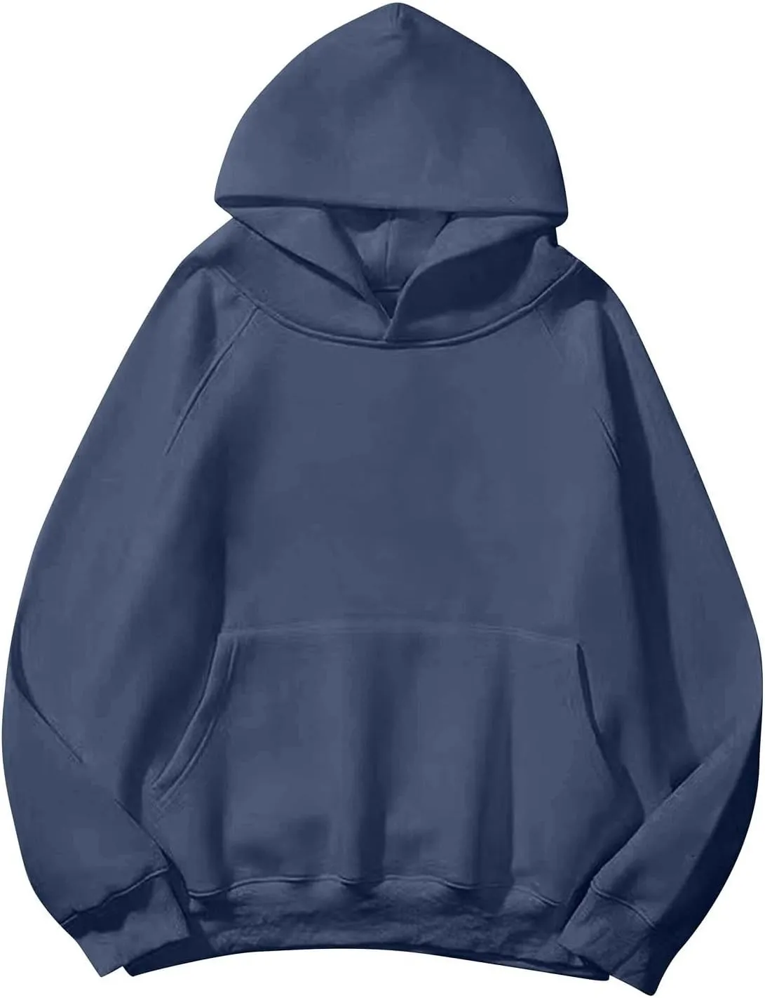 Women's Oversized Hoodies Casual Long Sleeve Half Zipper Pocket Sweatshirt Pullover Tops Hoodies Womens